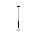 Ver imagem 1 de Luminária Pendente Slim Med 1 Lamp E27 Preto - 3111 Med Pt