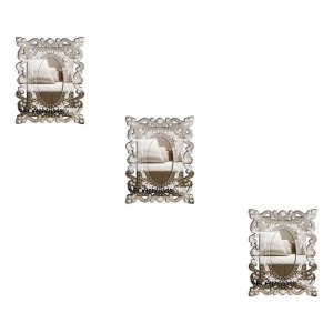 Kit 3 Espelhos Decorativos Venezianos Pegui 32x24 3896