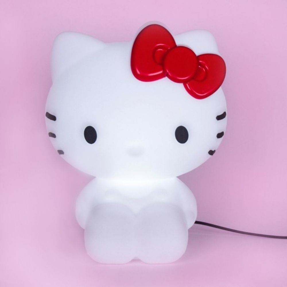 Luminária Infantil Usare Hello Kitty Gata Gatinha Personagem Desenho Animado Clássica Década 80 - 5