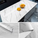 Ver imagem 2 de Kit 20 Metros de Papel de Parede Adesivo Lavavel Mármore Carrara