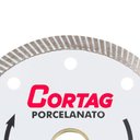 Ver imagem 3 de Disco de Corte Diamantado Turbo Porcelanato 110mm Cortag