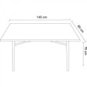 Ver imagem 6 de Mesa de Jantar Retangular Tampo Vidro Rafia G Rivatti
