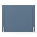 Ver imagem 1 de Cabeceira Cama Box Queen Size Alba 160cm com Frame Linho Azul - Desk Design