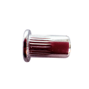 Ver imagem 2 de Rebite Rosca Recartilhado Cab Plana M8 Aço Inox C/10 Unid