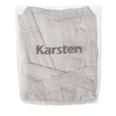 Ver imagem 4 de Roupão de Banho Adulto Unissex M Lino - Karsten Branco