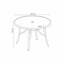 Ver imagem 3 de Mesa Tampo Vidro Macaé Outdoor