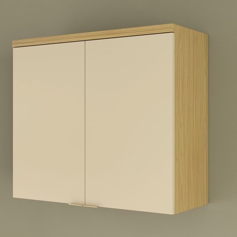 Armário Aéreo 2 Portas 80cm Ellite Yescasa