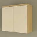 Ver imagem 1 de Armário Aéreo 2 Portas 80cm Ellite Yescasa