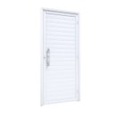 Ver imagem 1 de Porta de Giro Lambri com Puxador Ideale 215CMX85CMX4,5cm Lucasa Branco