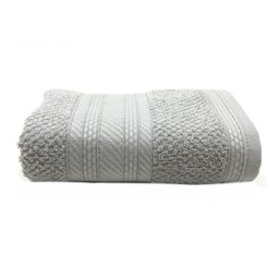 Toalha de Rosto Karsten Unika 100% Algodão Linha Soft Unissex - Un - Cinza Urbano - 1