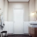 Ver imagem 3 de Porta de Giro Lambri sem Maçaneta Ideale 215CMX85CMX4,5cm Lucasa Branco