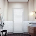 Ver imagem 3 de Porta de Giro Lambri sem Maçaneta Ideale 215CMX85CMX4,5cm Lucasa Branco
