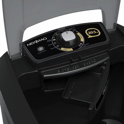 Tanquinho Lavadora de Roupas 20,5 Kg 127v Black Newmaq - 4