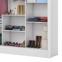Ver imagem 4 de Guarda Roupa Casal Fortaleza 3 Portas Carioca Móveis Branco Cinamomo