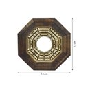 Ver imagem 2 de Quadro Feng Shui Baguá Céu Anterior com Espelho Convexo 13cm
