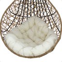 Ver mais imagens de Balanço Suspenso Ninho Gota com Mola e Mosquetão Almofada Impermeável Gourmet Área Externa:a1