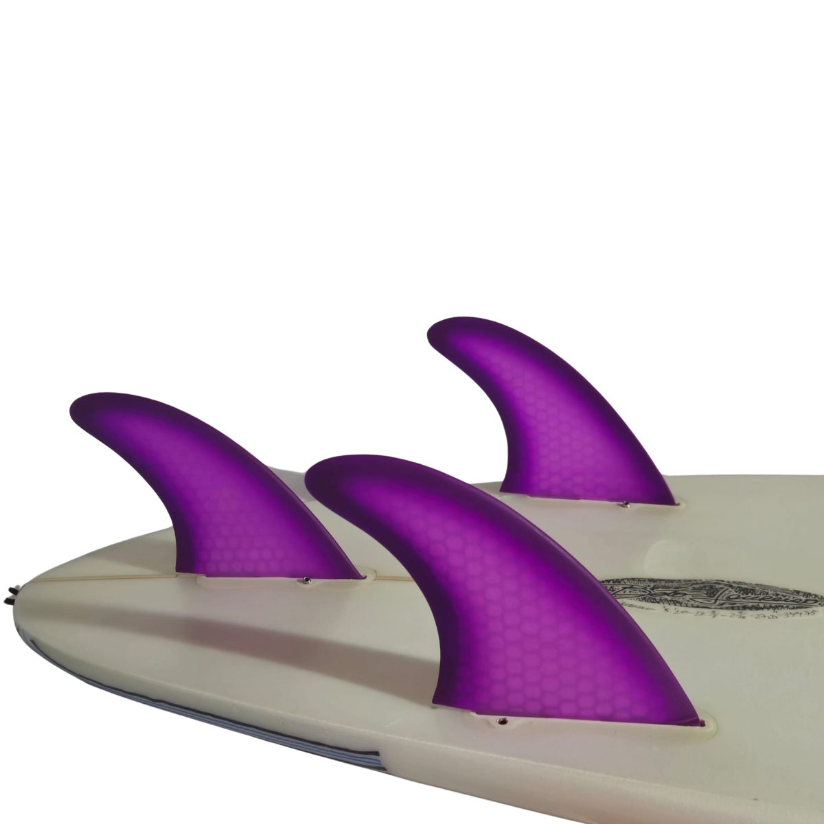 Quilha para Prancha de Surfe Prolite Fiberglass Honeycomb Padrão Fcs Ii:g/roxo - 2