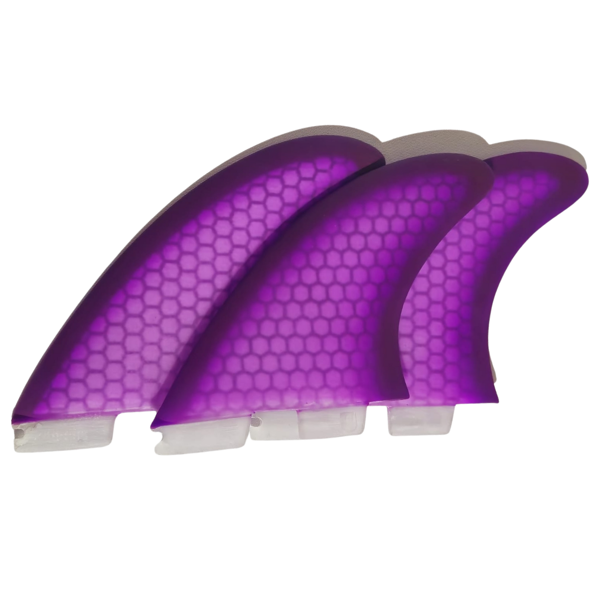 Quilha para Prancha de Surfe Prolite Fiberglass Honeycomb Padrão Fcs Ii:g/roxo - 3