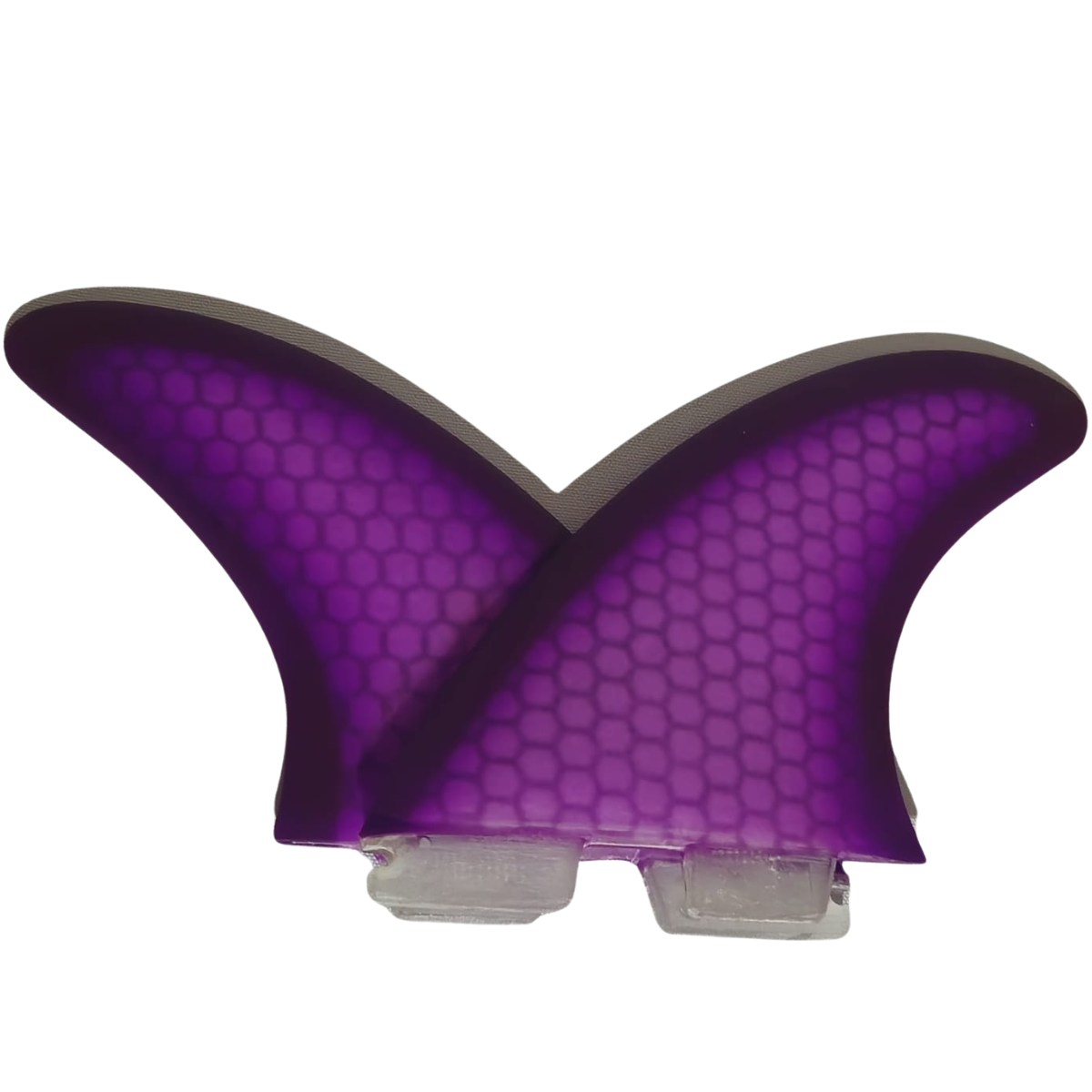 Quilha para Prancha de Surfe Prolite Fiberglass Honeycomb Padrão Fcs Ii:g/roxo - 4