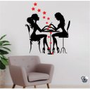 Ver imagem 1 de Adesivo para Salão de Beleza Manicure Nail Mesa