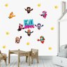 Adesivo de Parede Fall Guys - Elementos Games Decorativos - 1