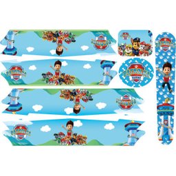 Adesivo Decorativo para Bicicleta Patrulha Canina - 1