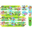 Ver imagem 1 de Adesivo Decorativo para Bicicleta Infantil Mundo Bita