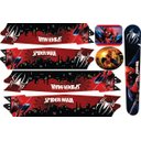 Ver imagem 1 de Adesivo Decorativo para Bicicleta Infantil Homen Aranha