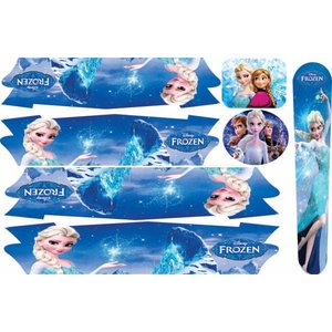 Adesivo Decorativo para Bicicleta Infantil Frozen