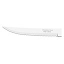 Ver imagem 5 de Kit - 6 Facas para Churrasco Ipanema com Lâmina em Aço Inox 5 Pol Cabo Preto Fptop - Tramontina