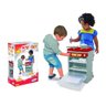 Fogão Infantil Mini Chef Vermelho Xalingo Brinquedos - 2
