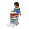Fogão Infantil Mini Chef Vermelho Xalingo Brinquedos - 1