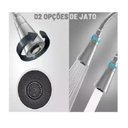 Ver imagem 6 de Torneira Misturador Cozinha De Par. Gourmet Duplo Jato 1/4V