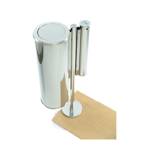 Lixeira Externa Individual com Bituqueira 25l Basculante