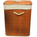 Ver imagem 1 de Cesto De Bambu Com Tampa Claro