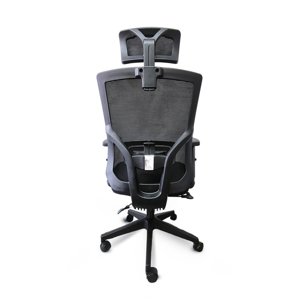 Cadeira de Escritório Ergonômica Presidente Tela Mesh W-57c Cor:preto - 4