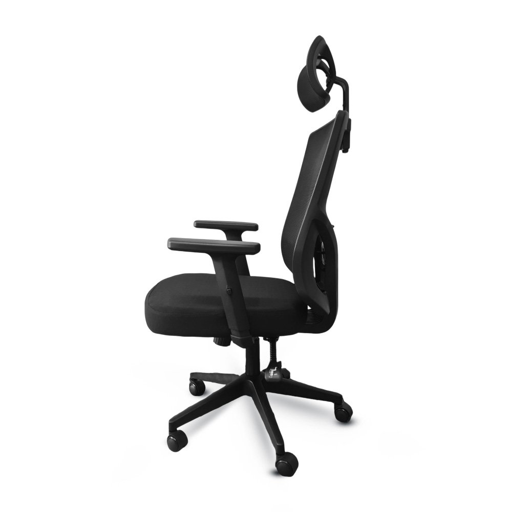 Cadeira de Escritório Ergonômica Presidente Tela Mesh W-57c Cor:preto - 2