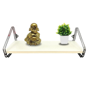 Ver imagem 2 de Nicho Prateleira 16 Cm X 49 Cm - Luxo C/suporte Preto