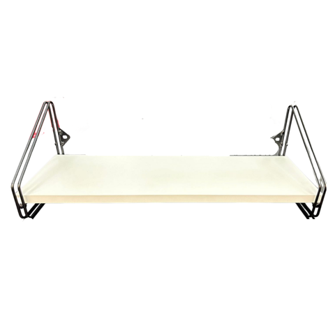 Nicho Prateleira 16 Cm X 49 Cm - Luxo C/suporte Preto