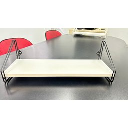 Nicho Prateleira 16 Cm X 49 Cm - Luxo C/suporte Preto - 6