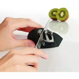 Amolador Afiador Facas Inox e Cerâmica 9,5x 5cm Mimostyle - 3