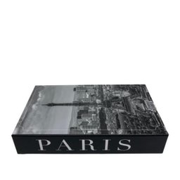 Caixa Livro Decorativo que abre a tampa - Paris - 4
