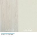 Ver imagem 6 de Armário de Cozinha Compacta 4 Peças sem Tampo Legno Crema com Kashmir Luci Luciane Móveis