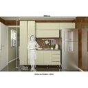 Ver imagem 2 de Armário de Cozinha Compacta 4 Peças sem Tampo Legno Crema com Kashmir Luci Luciane Móveis