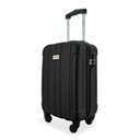 Ver imagem 2 de Kit Mala de Bordo 10kg Viagem Rodas 360 Rígida Abs Cadeado Segredo Gladiador A1mb com Mochila Execut