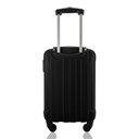 Ver imagem 4 de Kit Mala de Bordo 10kg Viagem Rodas 360 Rígida Abs Cadeado Segredo Gladiador A1mb com Mochila Execut