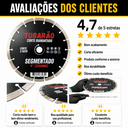 Ver mais imagens de 2X Disco de Corte Diamantado 9" (Segmentado) - Tubarão