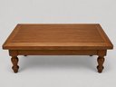 Ver imagem 6 de Mesa de Centro Sala Retangular Madeira Maciça 75x55 Castanho