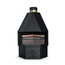 Lareira de Canto Celine Elite - 3