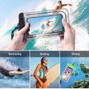 Ver imagem 2 de Capa Bolsa para Celular a Prova D´água Impermeável Universal até 6.5 Pol